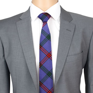 Tie, Skinny Necktie, Montgomery Tartan